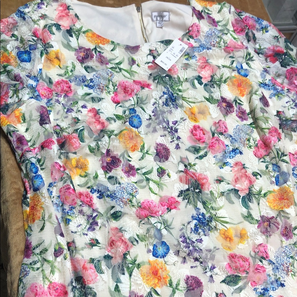 Avenue Floral Multicolor Dress